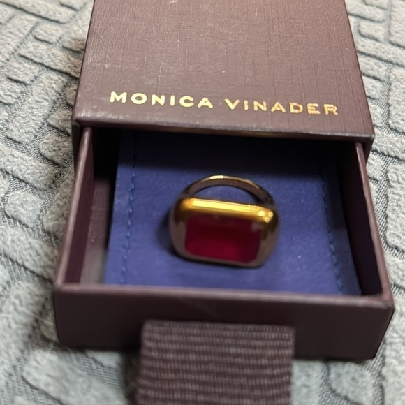 Monica Vinader Gemstone Power Cocktail Ring - Picture 2 of 6